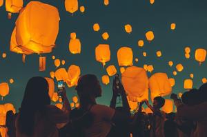 スカイランタンイメージ