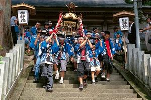 池田大祭の神輿